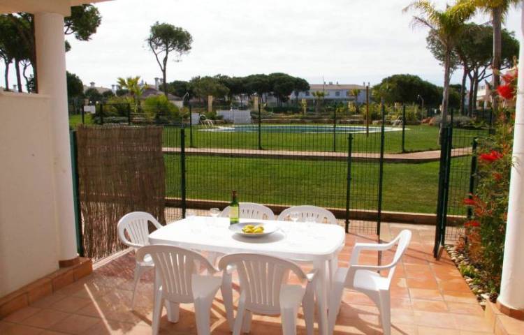 View of the patio