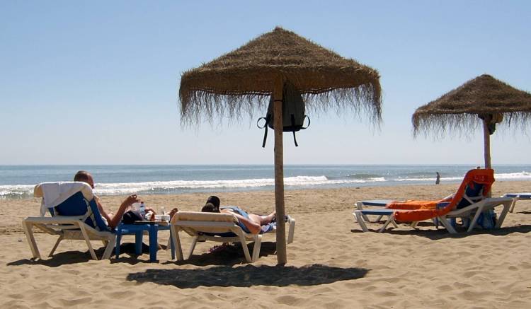 Beach at Isla Canela